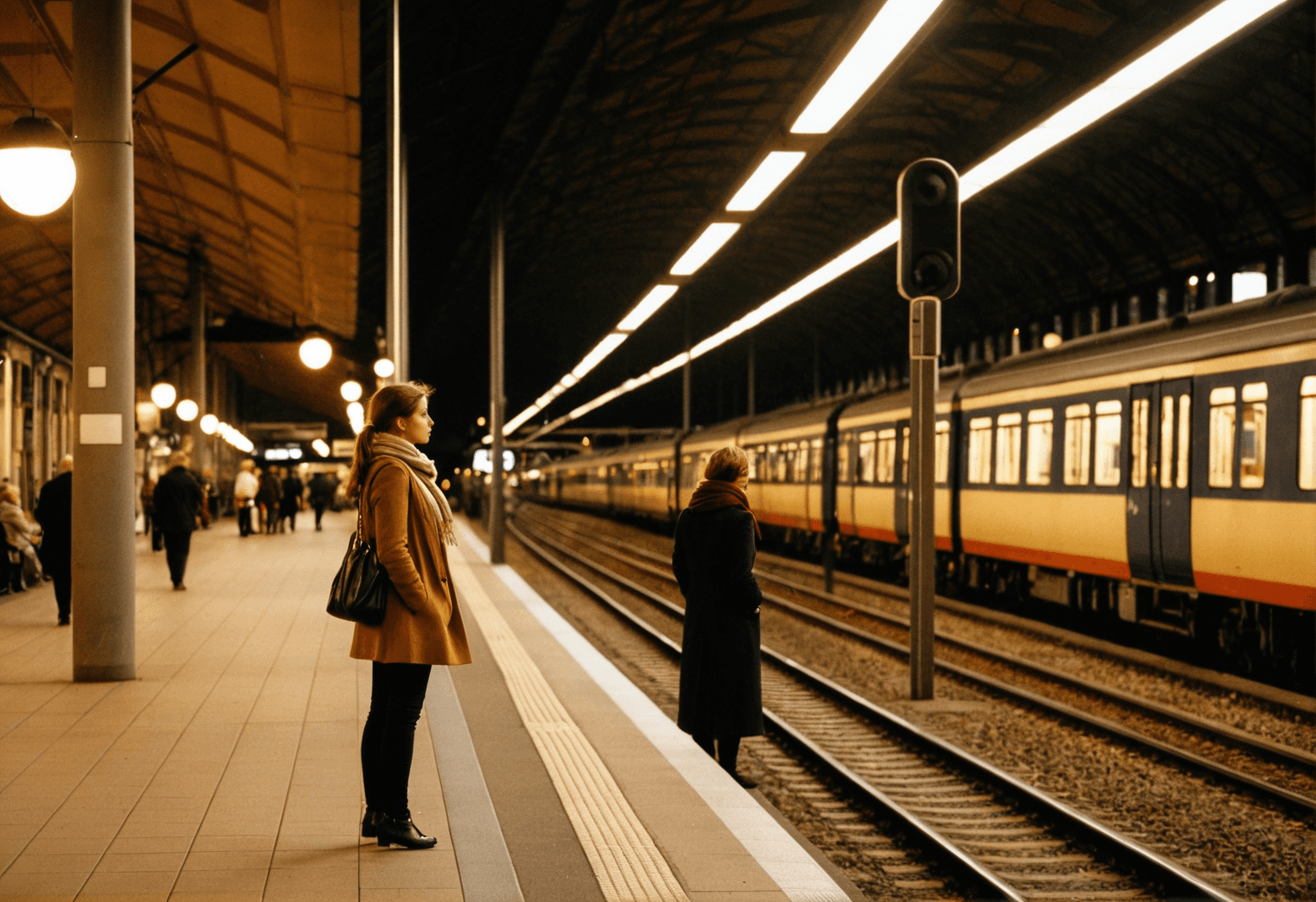 Mann schaut nachdenklich aus dem Fenster