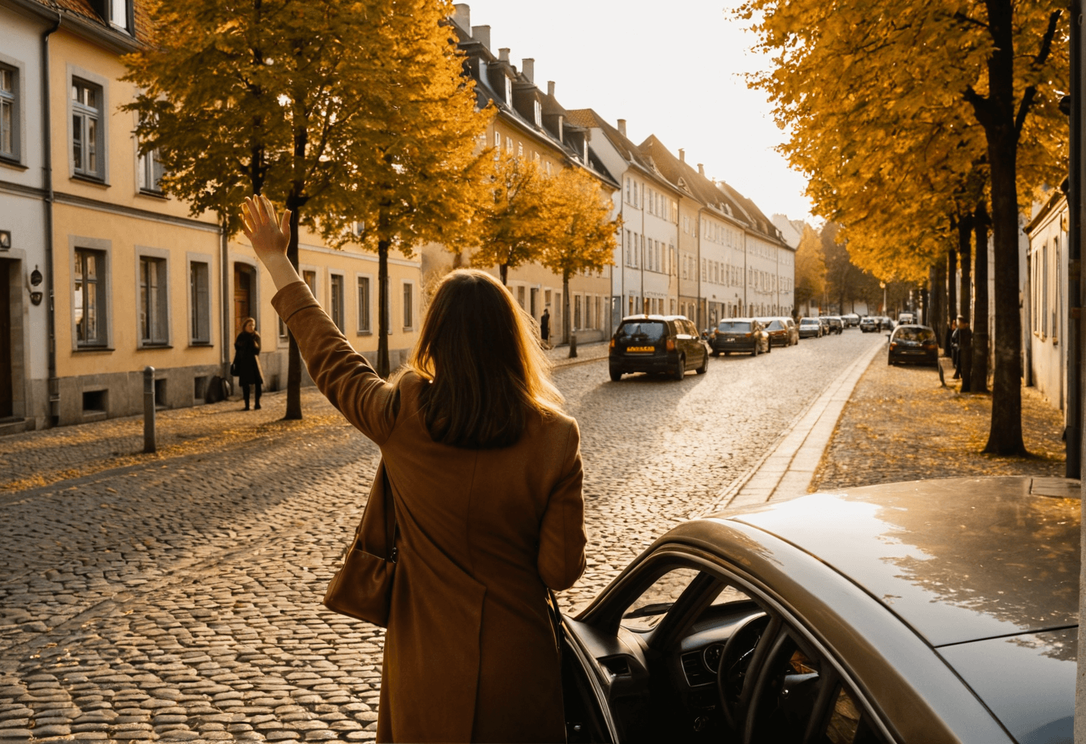 Paar in einem ruhigen, offenen Gespräch am Tisch