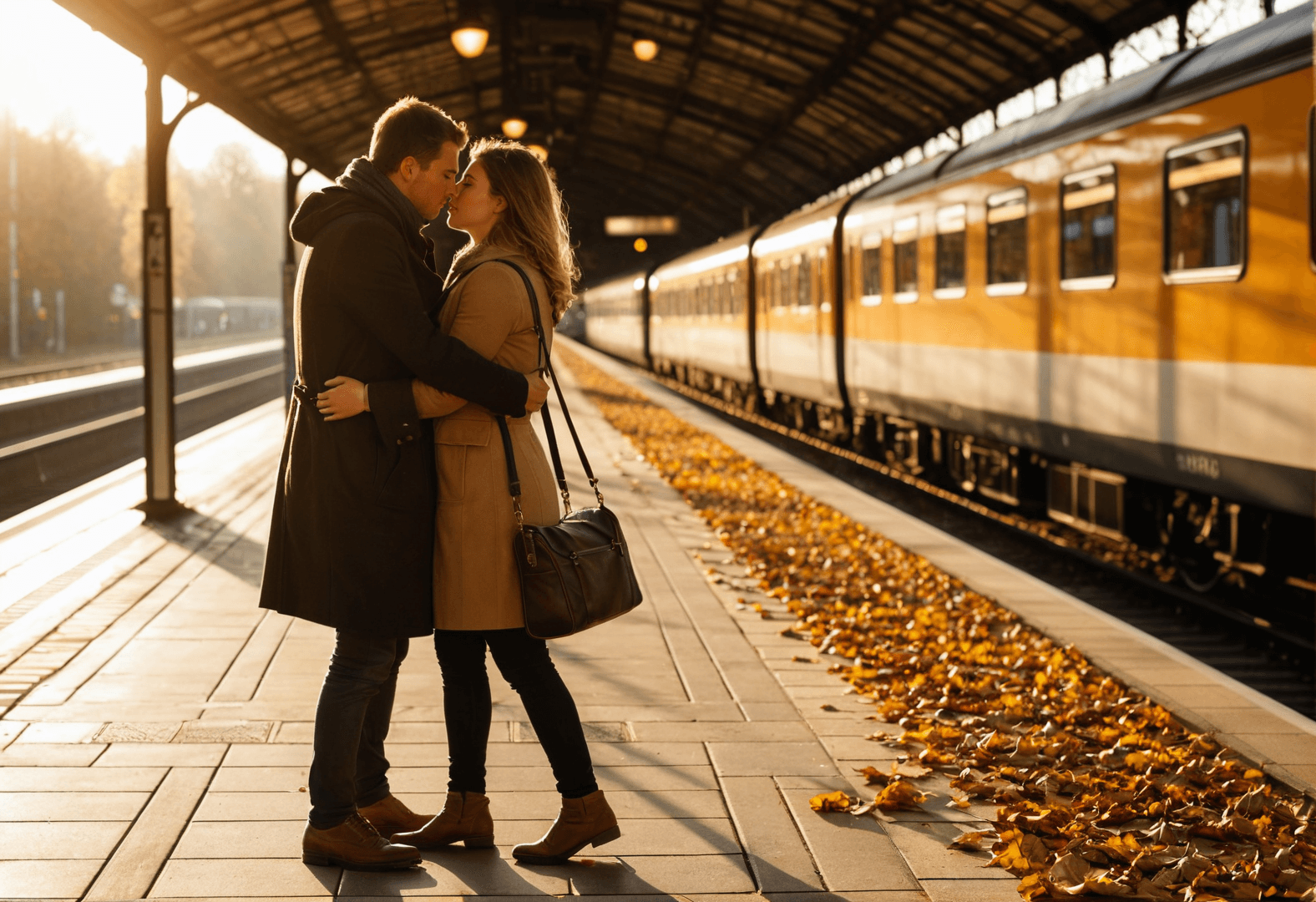 Frau genießt alleine Zeit in einem Café